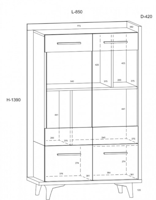 Vitrína Box 12