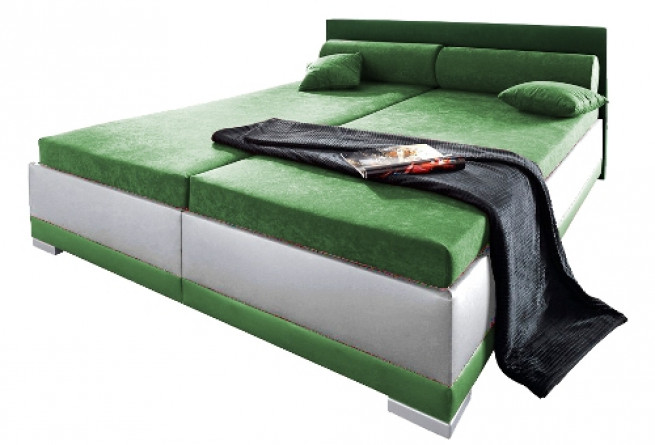 Nadrozměrná postel Modul 240x220 cm s úložným prostorem 1500 barev