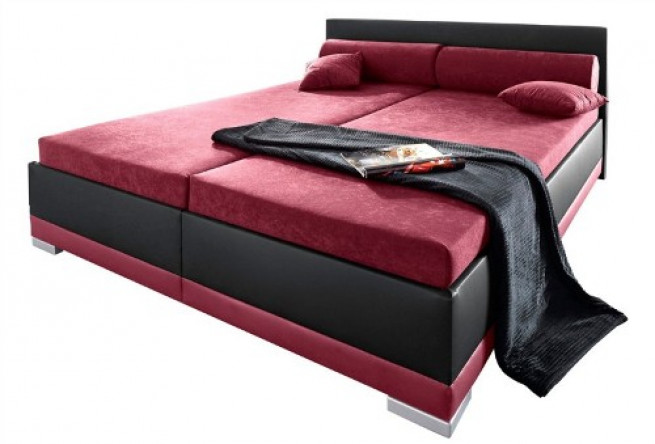 Nadrozměrná postel Modul 210x200 cm s úložným prostorem 1500 barev