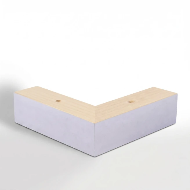 16 - Dřevěné šedé 4 cm vysoké