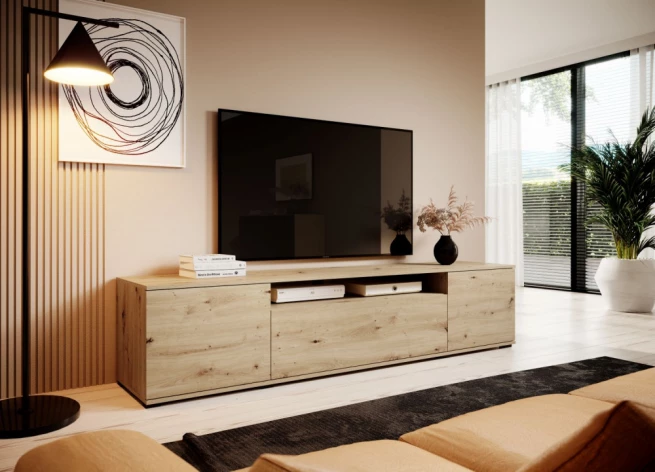 TV skříňka Log 200 dub artisan