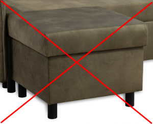 Sedačka Gama bez taburetu -2 190 Kč