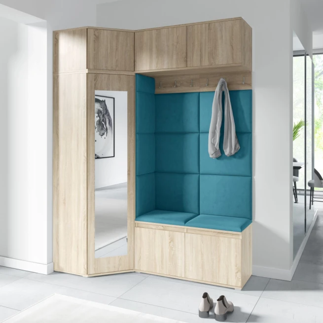 Předsíňová stěna Emi 38 - dub sonoma