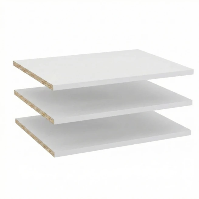 Police 3ks do skříně Emi 45 - bílá