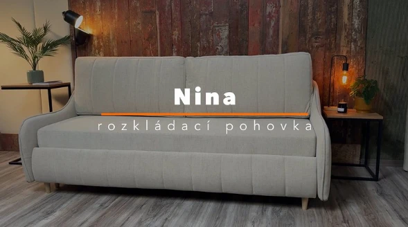 Luxusní spaní každý den: Pohovka Nina čeká na vás!