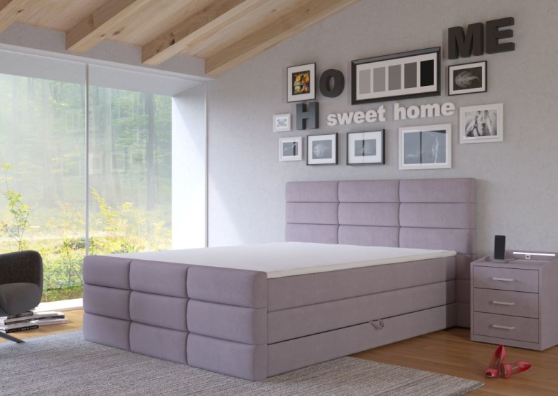 boxspring postel